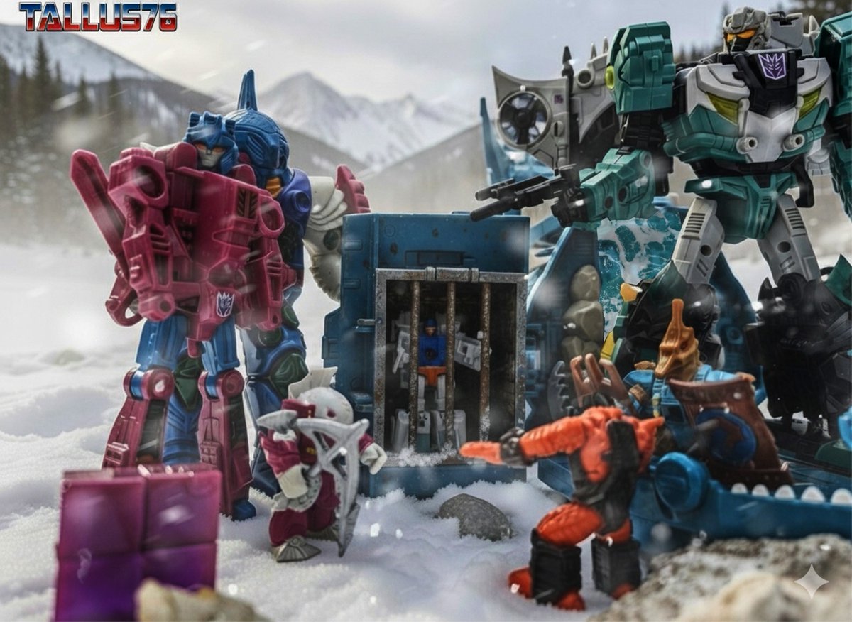 Tallus76photos's tweet photo. Captive Autobot

#TransformersPretenders
#HasbroBattleBeasts
#TakaraBeastformers
#TFCSeacons https://t.co/lbONe9Ughp