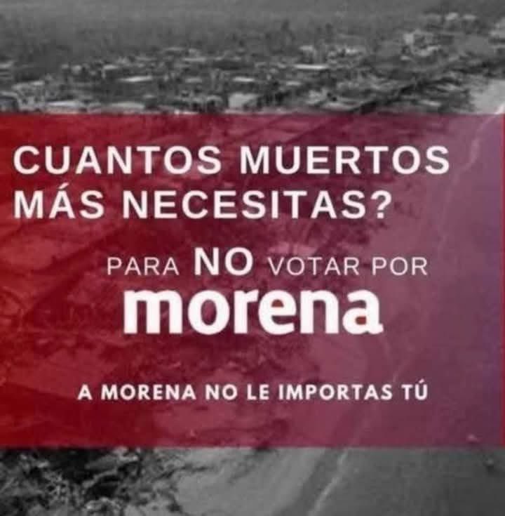 Gabriel82375837's tweet photo. @ArturoVill7 #MorenaDestruyendoAMexico 
#MorenaMienteRobaYMata https://t.co/EGURl3HoFB
