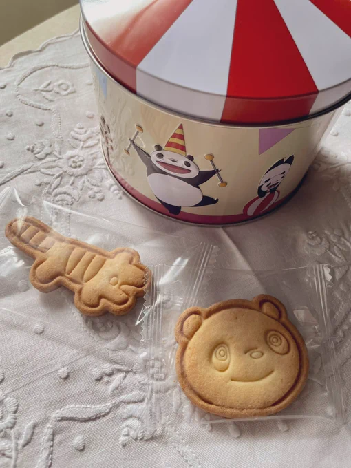 クッキーということはまさか…と思ったらトラちゃん!!!!!!!!!原作再現クッキーだあ!!!!!!!!!キャワイ〜ン