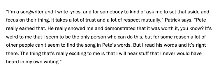 "I seem to be the only person who can do this" I LOVE THEMMMM