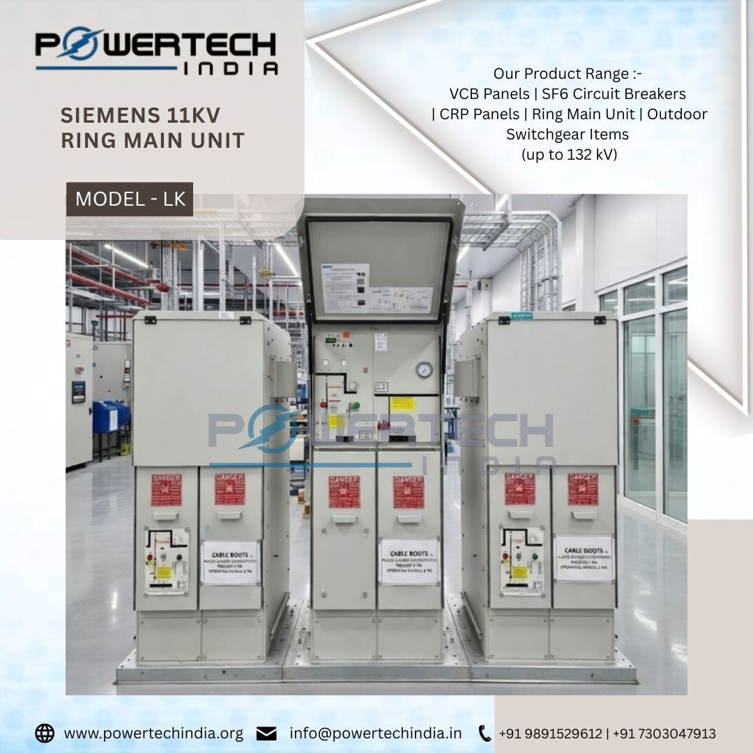powerlineindia's tweet photo. Power up your distribution network with the reliable Siemens 11kV Ring Main Unit – Model LK ⚡

➡️ For More Information Click Here   https://t.co/sTGtOB3WJG 

🌐 https://t.co/2c0BBXrY3S
📧 info@powertechindia.in
.
.
#Siemens #RingMainUnit #11kV #RMU https://t.co/CFHq19OsVr
