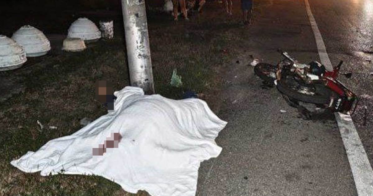 hmetromy's tweet photo. #gurun Seorang tukang masak maut selepas motosikal yang ditungganginya terbabas dalam kemalangan di Kilometer 35 Jalan Alor Setar - Butterworth, malam tadi
https://t.co/3y0EKrO8zN https://t.co/GpEv9dSXPp