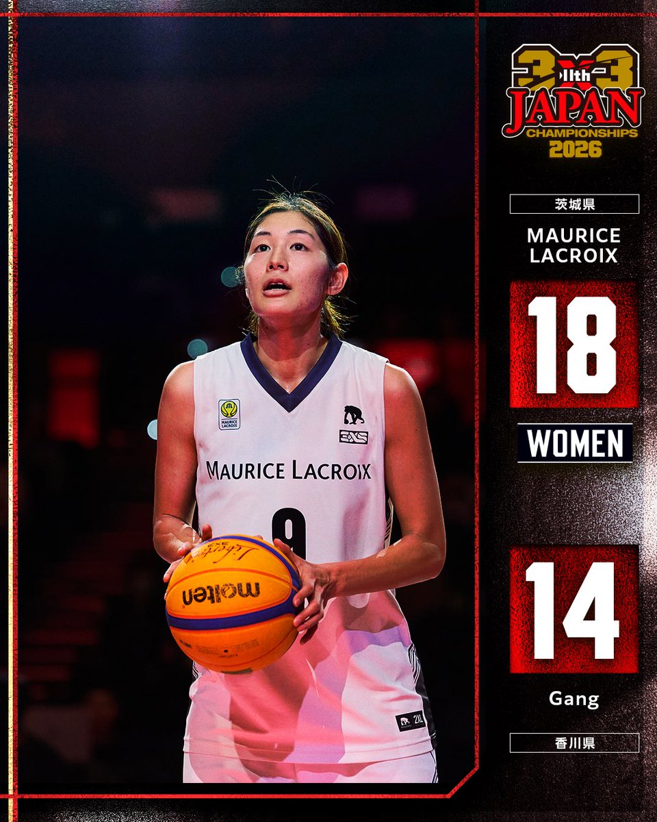 3x3JPC 🏀GAME RESULT🏀 【11TH 3x3 JAPAN CHAMPIONSHIPS｜DAY1