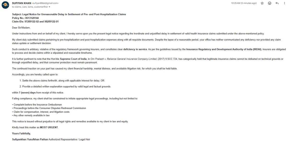 sufiya_pathan's tweet image. @policybazaar @careinsuranceIN #InsuranceAgent #indiainsurance #fack