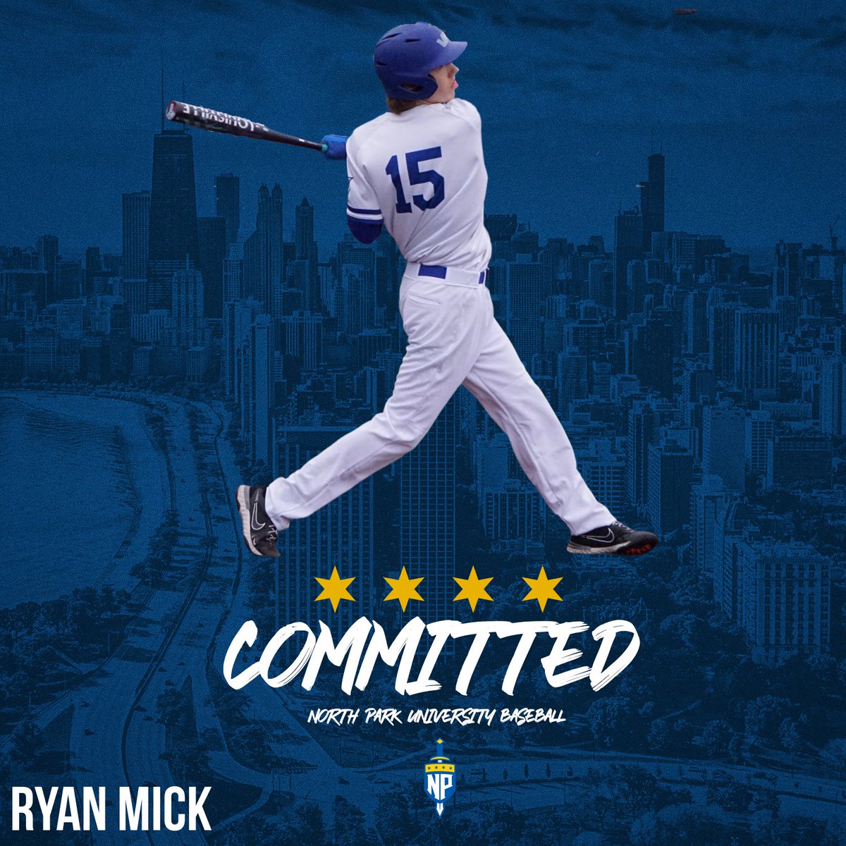 ryanmick86's tweet photo. I am so excited to announce my commitment to North Park University to continue my academic and athletic career! I want to thank my coaches, family, friends, and most importantly God for this amazing opportunity https://t.co/5fa7CAO1KZ