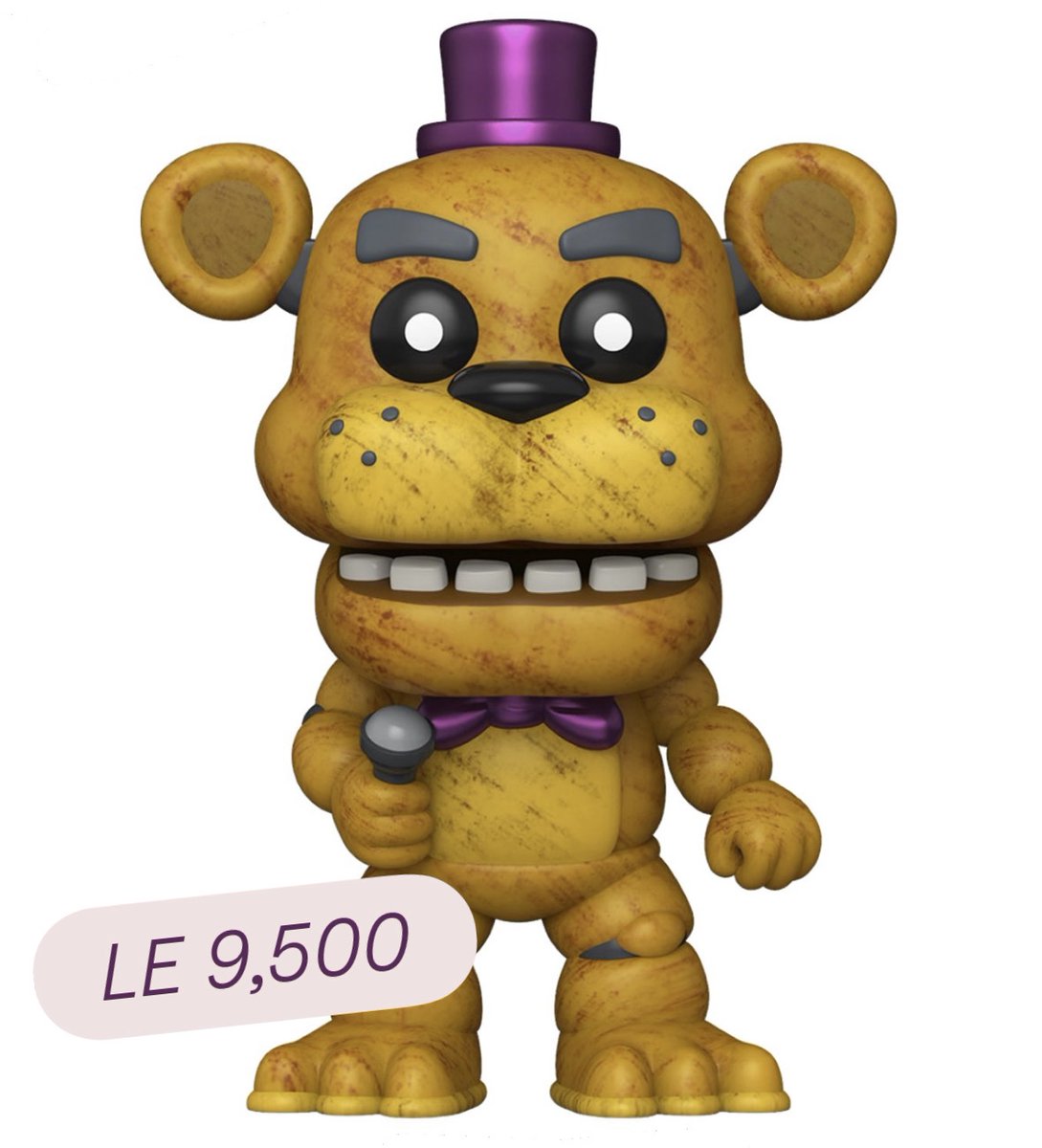 FunkoPOPsNews's tweet photo. First look! EE exclusive Fredbear Funko POP! Limited to just 9,500 pieces .. and going live a the link below this Wednesday! 9AM PT!

   Linky ~ https://t.co/Op65bPAmCd

#Ad #FNAF #Fredbear #FunkoPOPNews #Funko #FunkoPOP https://t.co/Xuiab98zTh