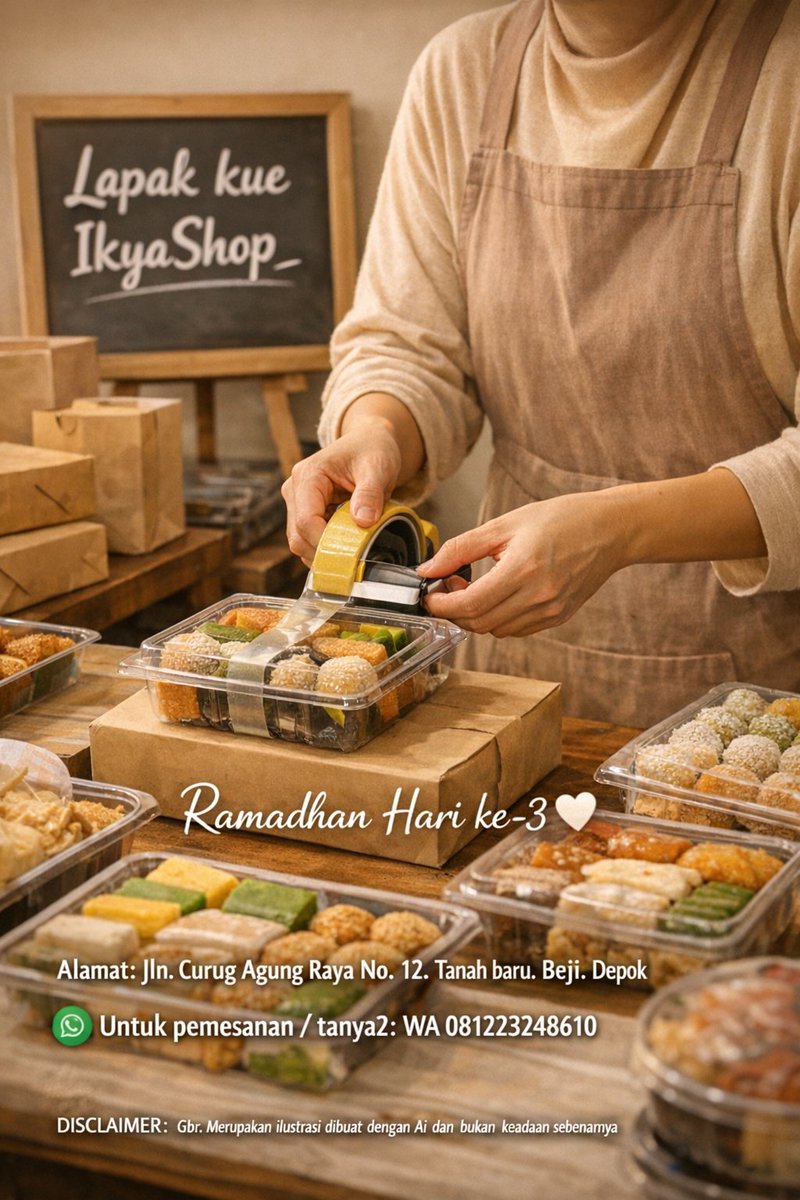 a71prabowo's tweet photo. 🌙 Hari 3 Ramadhan
Menu favorit biasanya cepat habis 👀
Daripada zonk pas sore, booking dulu dari sekarang 👋
#LapakRamadhan https://t.co/UKc5dbkAWu