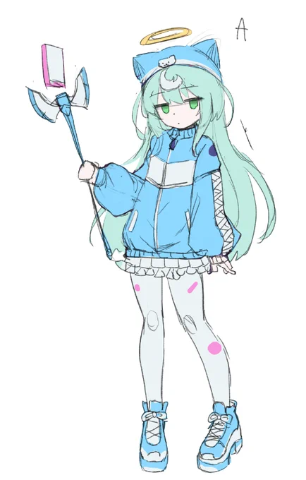 MV参加 『卯月となり - はいぱーぶれいぶ。。/ナースロボ_タイプT』 メインイラストを担当させていただきました。 素敵な楽曲にドット絵もたくさん使ってくれてうれしい! ぜひご覧ください #ボカコレ2026冬 #ボカコレ2026冬TOP100 #vocaloPost