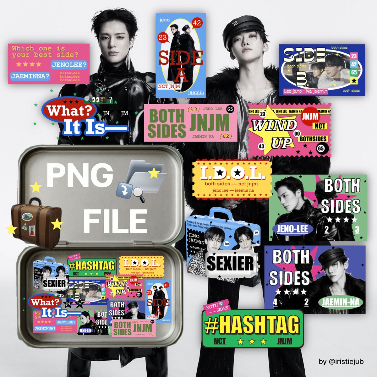 pls kindly 🥦🍅
rt/fav before use 🌟

png tracklist —BOTHSIDES🕶️🧳👀!
#NCTJNJM_BOTHSIDES #NCTJNJM 

↪️drive.google.com/drive/folders/…

(for personal use only!) ✊🏻
don’t repost/use for commercial