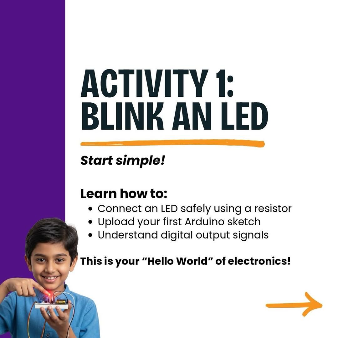 makers_muse's tweet photo. Saturday, but make it STEM. 💡
Wires. Ideas. Curious minds at work.
From blinking LEDs to mini builds small sparks, big smiles.Because learning doesn’t stop on weekends. 🚀

#STEMActivity #LearningByDoing #MakersMuse https://t.co/tzvfD4Kil5