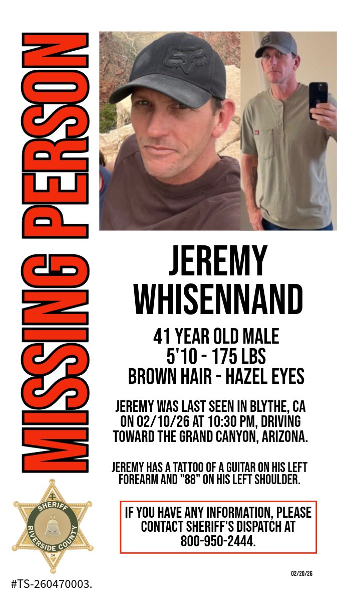 Riverside County Sheriff tweet media