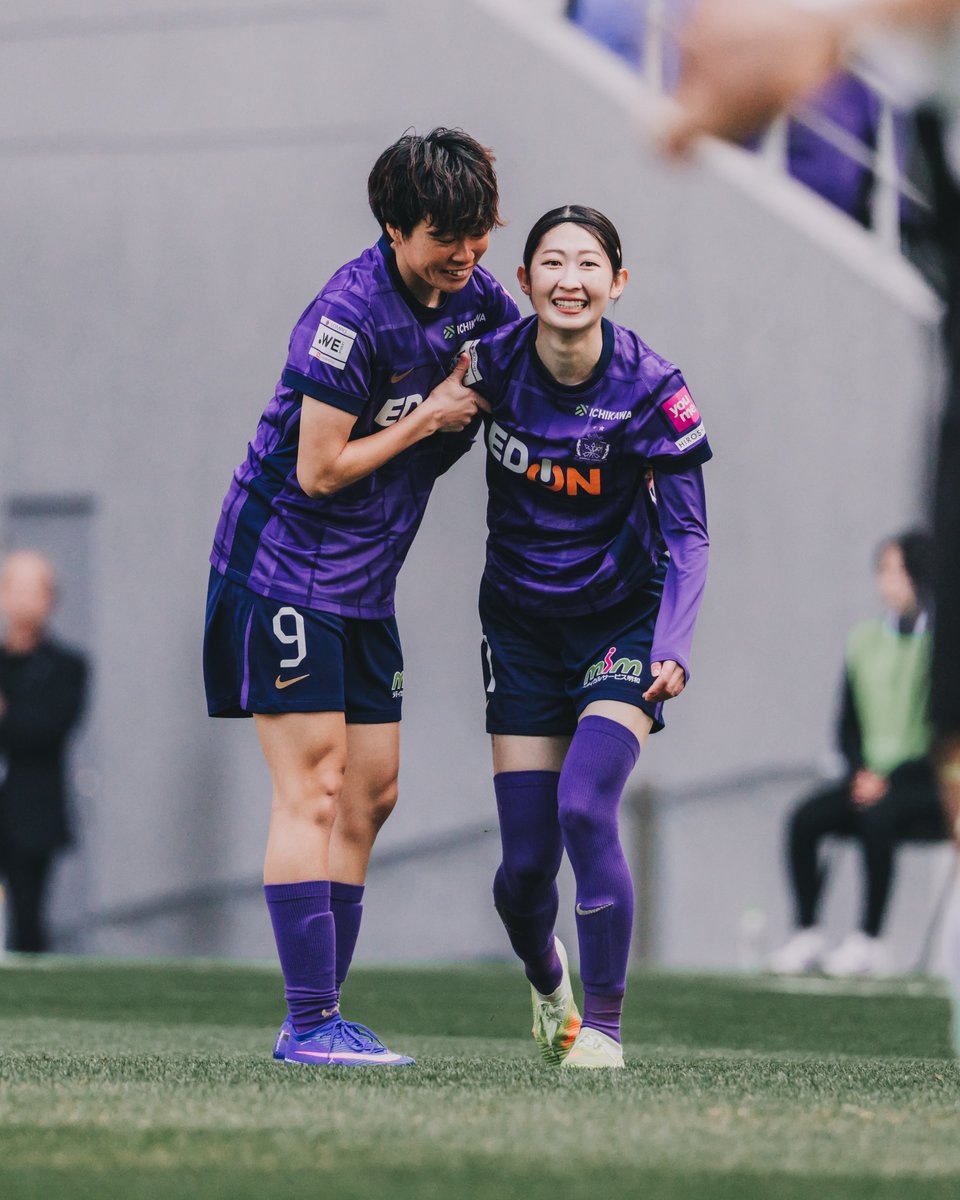 開始早々、しのが決める🏹💜 相手の隙を逃さず先制ゴール!!! #中嶋淑乃