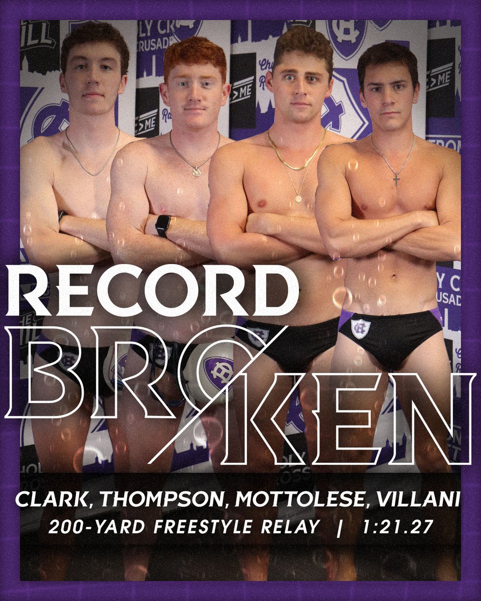 Holy Cross Swim&Dive tweet media
