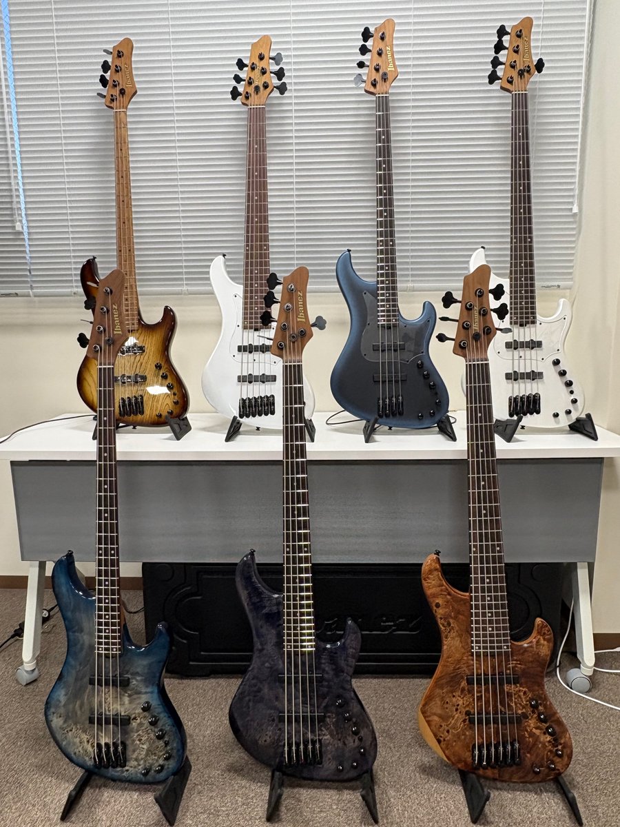 MIKIBASSSIDE's tweet image. Ibanez新製品を見てまいりました！
NAMMでの登場から皆様注目の「MODE」は今春発売予定にて進めていらっしゃるとのことです！待ち遠しいですね！
IcemanとBTBのNEWモデルもありました！変わらぬカッコ良さでした！

#Ibanez