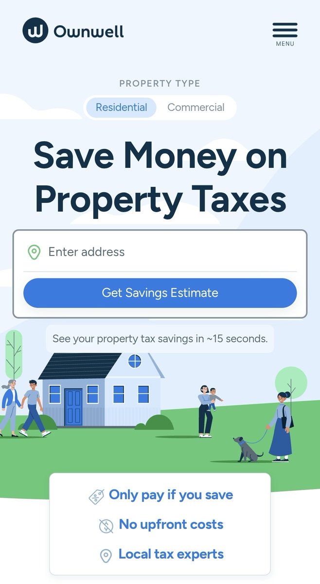 AI is quietly moving into places most people never expected.
Ownwell, an Austin based startup, just raised 50 million dollars to help homeowners fight property tax bills using AI.
Here’s what makes this interesting.
They use AI to analyze property assessments and automatically