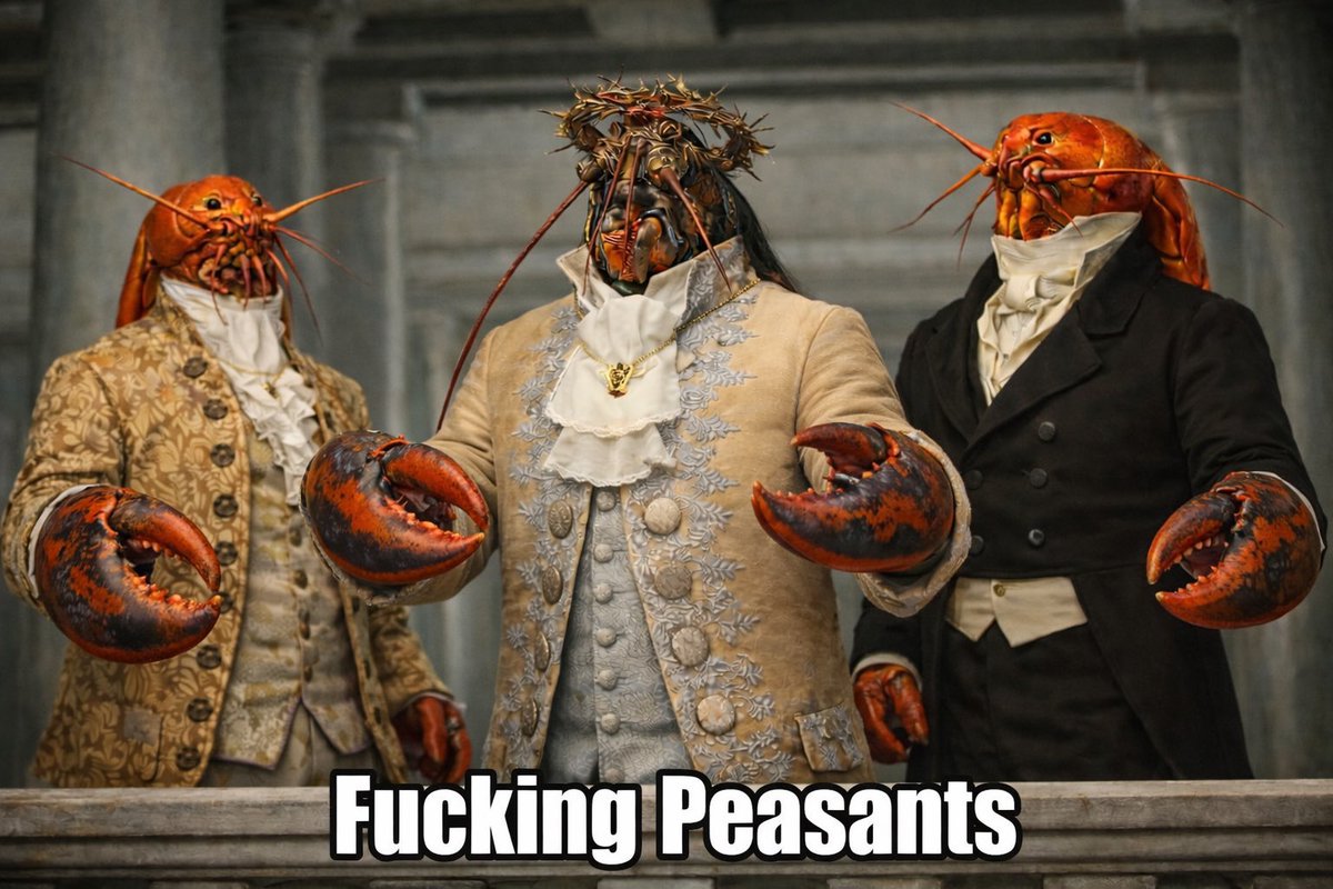 Church Of The Leviathan Lobster God tweet media