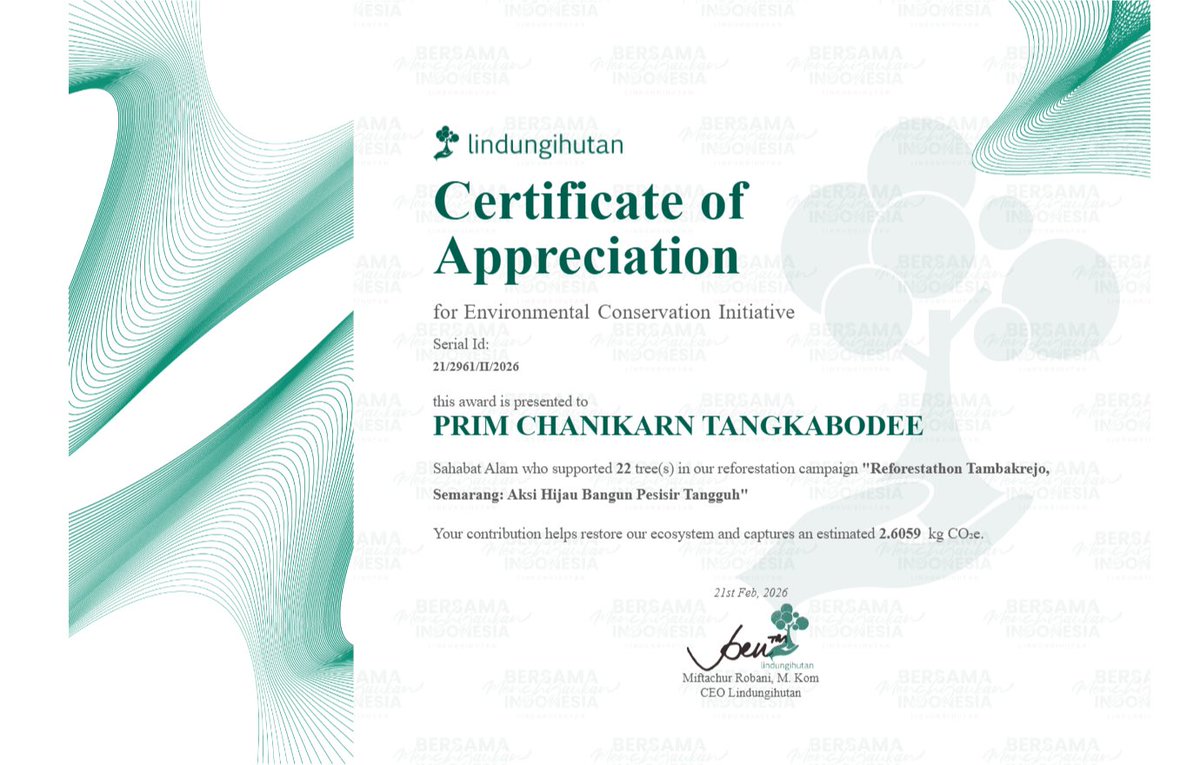 ʚɞ ˖⁺ 𝑻𝒘𝒆𝒏𝒕𝒚𝑻𝑾𝑶𝒏𝒅𝒆𝒓 𝑷𝑹𝑰𝑴𝒄𝒆𝒔𝒔  ʚɞ ˖⁺

Dalam rangka merayakan usia ke-22 PRIM, kami membuat project kecil dengan turut berkontribusi dalam kampanye “𝑹𝒆𝒇𝒐𝒓𝒆𝒔𝒕𝒂𝒕𝒉𝒐𝒏 𝑻𝒂𝒎𝒃𝒂𝒌𝒓𝒆𝒋𝒐, 𝑺𝒆𝒎𝒂𝒓𝒂𝒏𝒈: 𝑨𝒌𝒔𝒊 𝑯𝒊𝒋𝒂𝒖 𝑩𝒂𝒏𝒈𝒖𝒏