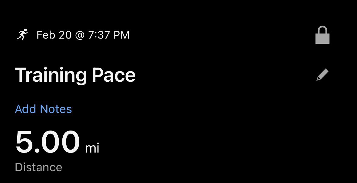 Night Run…
