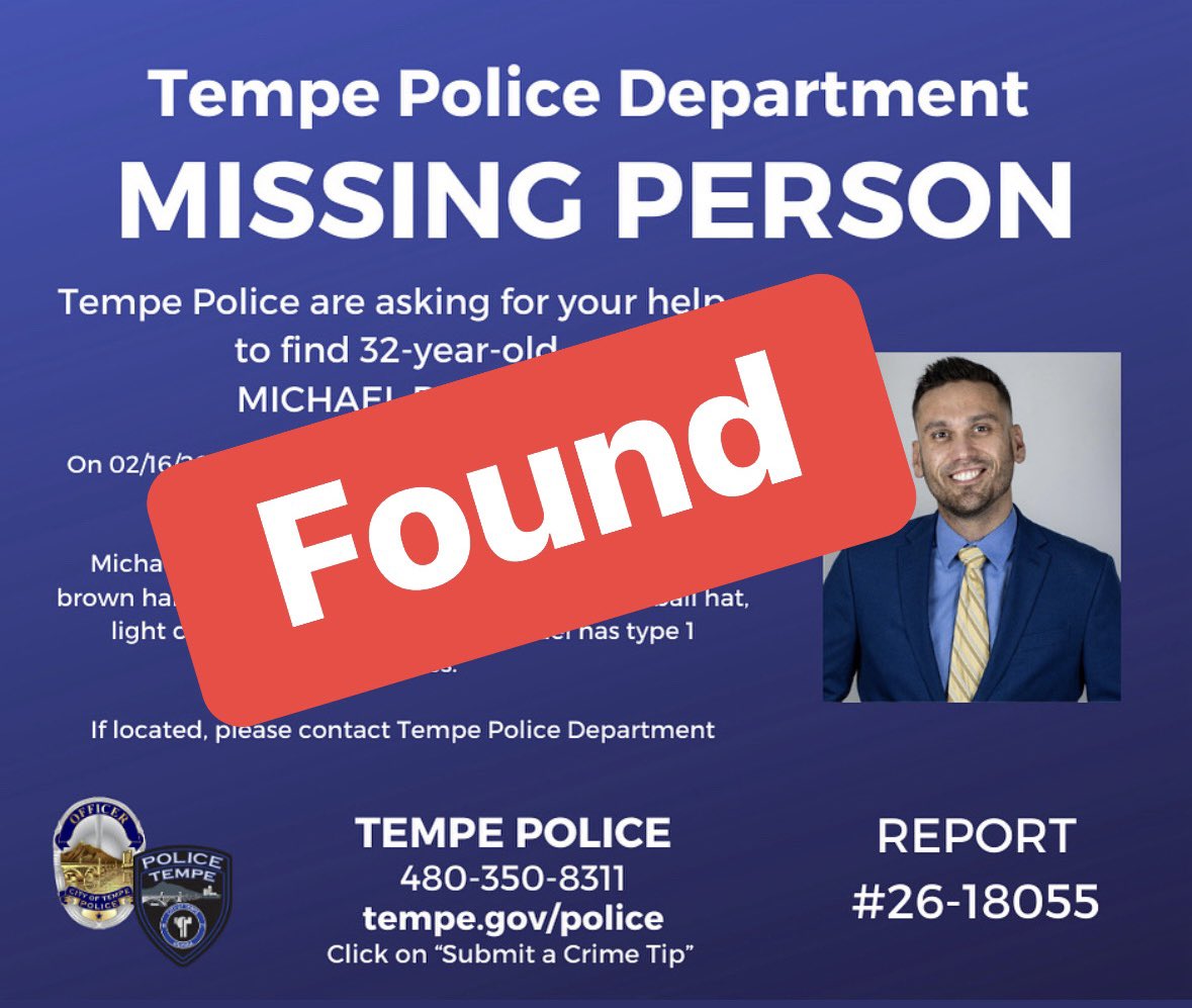Tempe Police Department tweet media