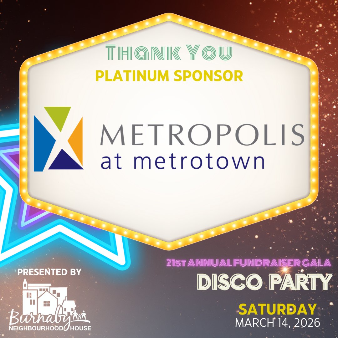 SBurnabyNH's tweet photo. Thank you #MetropolisatMet for being our Platinum Sponsor for this year’s Disco Party Gala on March 15!  Other ways to support BNH: make a donation or bid on our online silent auction at https://t.co/G4GfSpqJAU #BNHGala2026 https://t.co/WxnLU2sYQq
