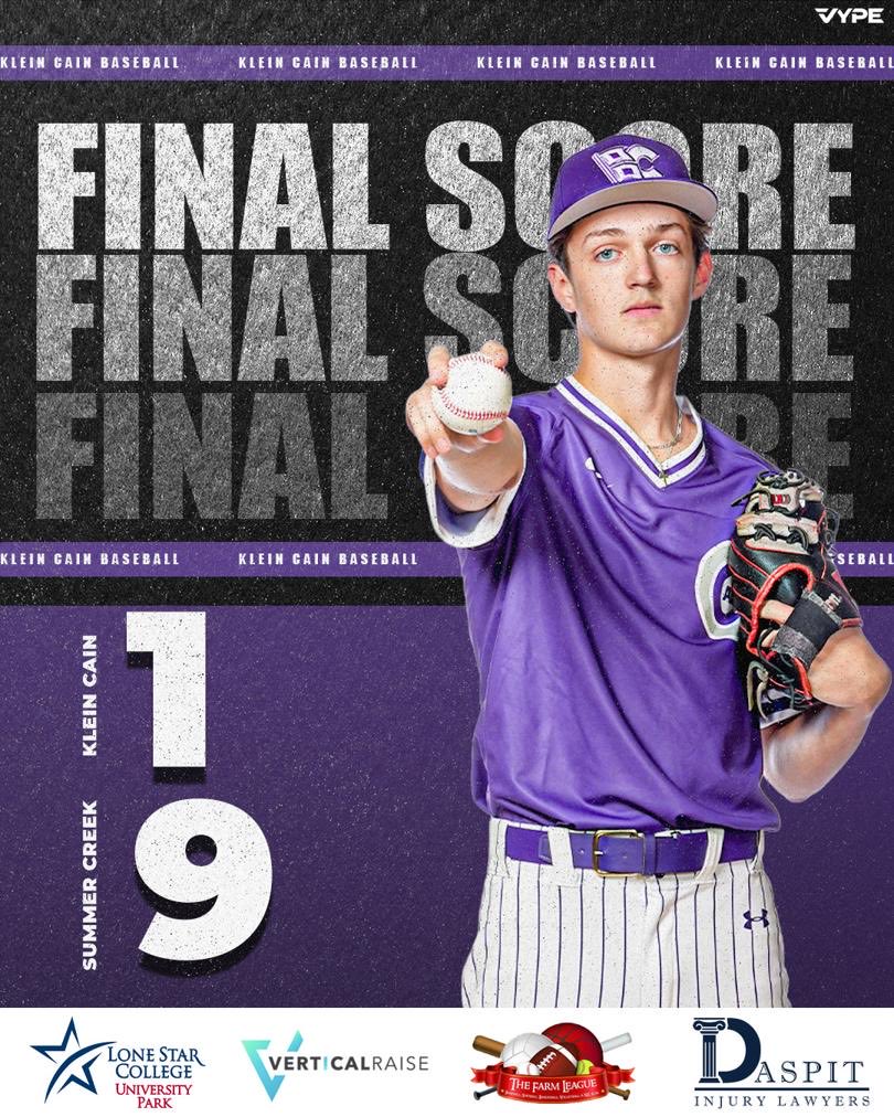 Klein Cain Baseball tweet media