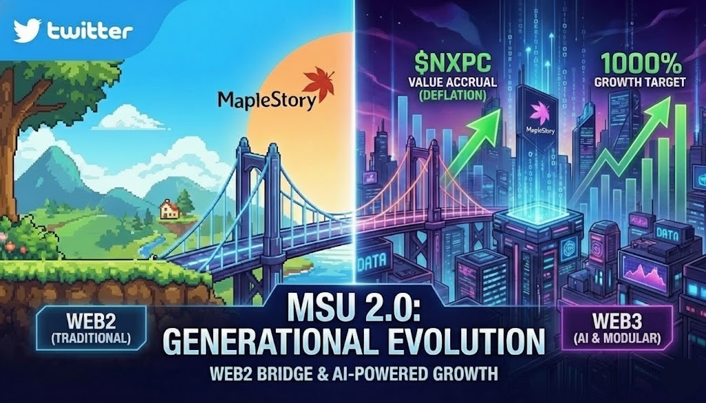 🍁 $NXPC 正在進入關鍵轉折點！？ <a href="/nexpacetime/">Keith | MSU🍄</a> 表示：MSU 2.0 將徹底顛覆現狀😮

剛花了點時間聽完 <a href="/MaplestoryU/">MapleStory Universe</a>  Keith 的深度訪談，原本我以為就是普通的信心喊話，沒想到Keith直接給出了alpha等級的消息，也就是在接下來幾周即將推出MSU 2.0。