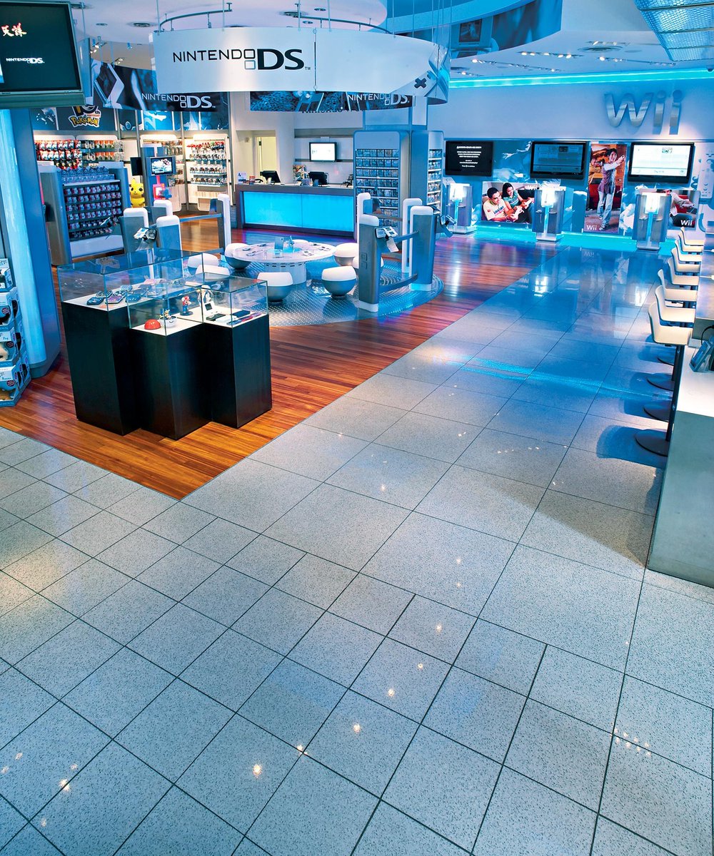 This Nintendo store looks like it's from the future