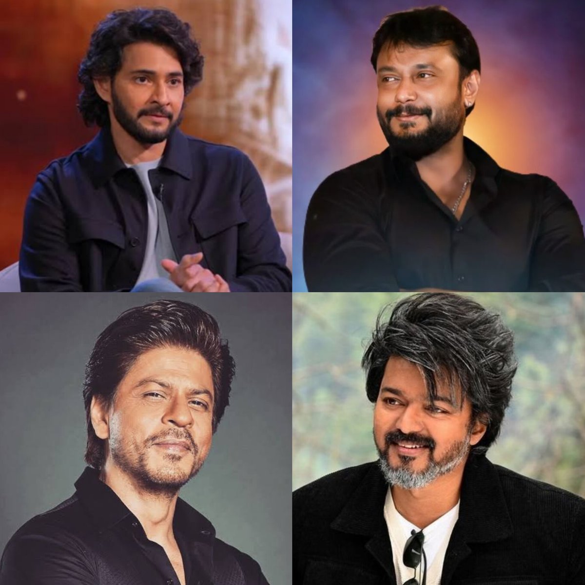 Actors with the most fans in #IndianCinema Industry🥵🔥

Tollywood : #MaheshBabu 
Sandalwood : #DBoss
Bollywood : #ShahRukhKhan
Kollywood: #ThalapathyVijay