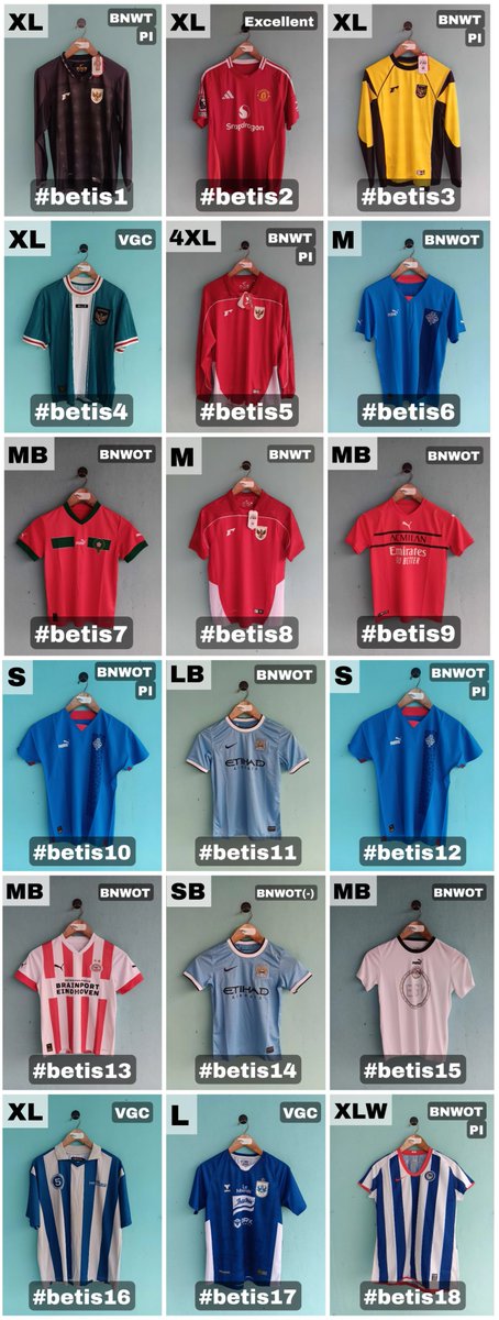 Lelang Jersey #betis tweet media