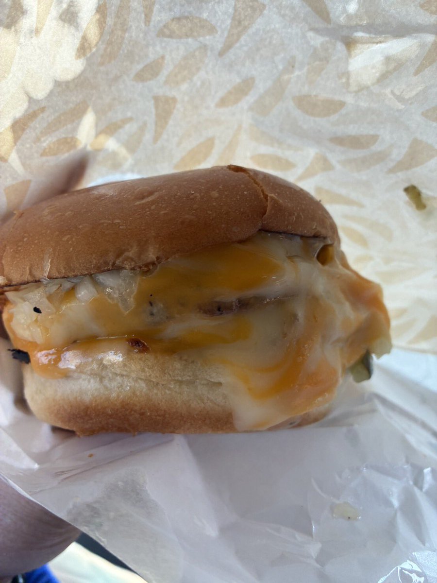 初❗️ZETTERIA
ダブル絶品チーズバーガー🍔
めちゃくちゃうまい😋
近くに店がないのがかなしい😭
#ZETTERIA 
 #ハンバーガー 
#チーズバーガー