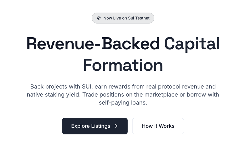 🌊 Tide  Revenue-Backed Capital Formation on Sui

The Incentivized Testnet is LIVE.
If you’re farming smart, this is how you get positioned early 👇
🧪 How to Start

✅ Claim testnet SUI
🔗 faucet.sui.io/?network=testn…

✅ Join Tide
🔗 tide.am/r/TIDE-87065A6…
Step by step:

1️⃣ Connect