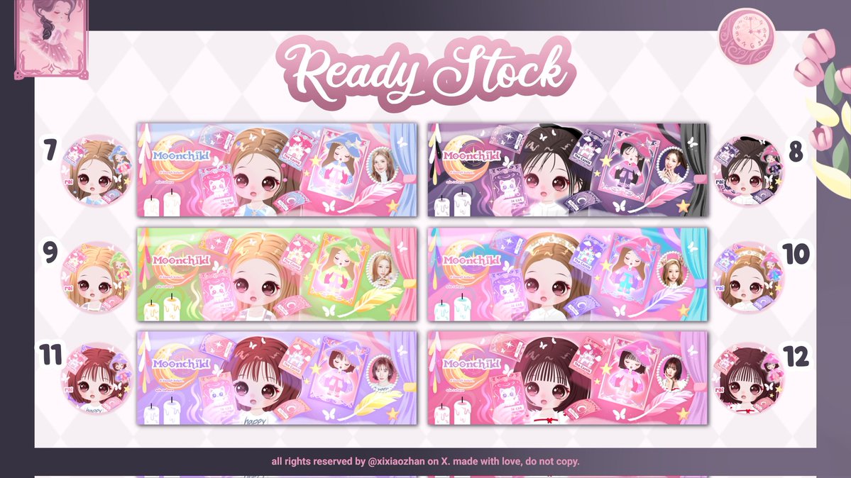 xixiaozhan's tweet image. ㅤ
    ʚଓ.𖥔Help repost, thank you૮˃‌֊ ˂‌ აᵎᵎ💗ིིྀ

HawOo aku membawa 1️⃣8️⃣ Ready Stock dari katalog ⁺⋆🕯☽ Moonie, 💃 muse h2h yang bisa dijemput pada:

⏰️ 16.30 WIB by dm
🃏 Free retext
🔮 Price dan tnc cek alt

⁺⋆🪄 #zonauang