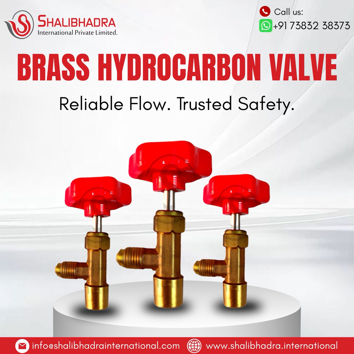 SHALIBHADRA_INT's tweet image. BRASS HYDROCARBON VALVE 🔴
Reliable Flow. Trusted Safety.
📞 +91 73832 38373
📧 info@shalibhadrainternational.com
🌐 shalibhadra.international
#BrassValve #HydrocarbonValve #IndustrialValves #GasValve #FlowControl #Manufacturing