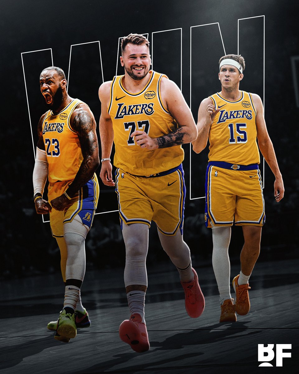 bballforever_'s tweet photo. Luka Doncic GOES OFF for 38 PTS, 6 REB, 11 AST, 3 STL, 8 3PM as the Lakers get the 122-125 WIN over the Clippers 🔥

Austin Reaves: 29 PTS, 6 REB, 2 AST, 2 STL, 80% 3PT https://t.co/SawYyXv5TX