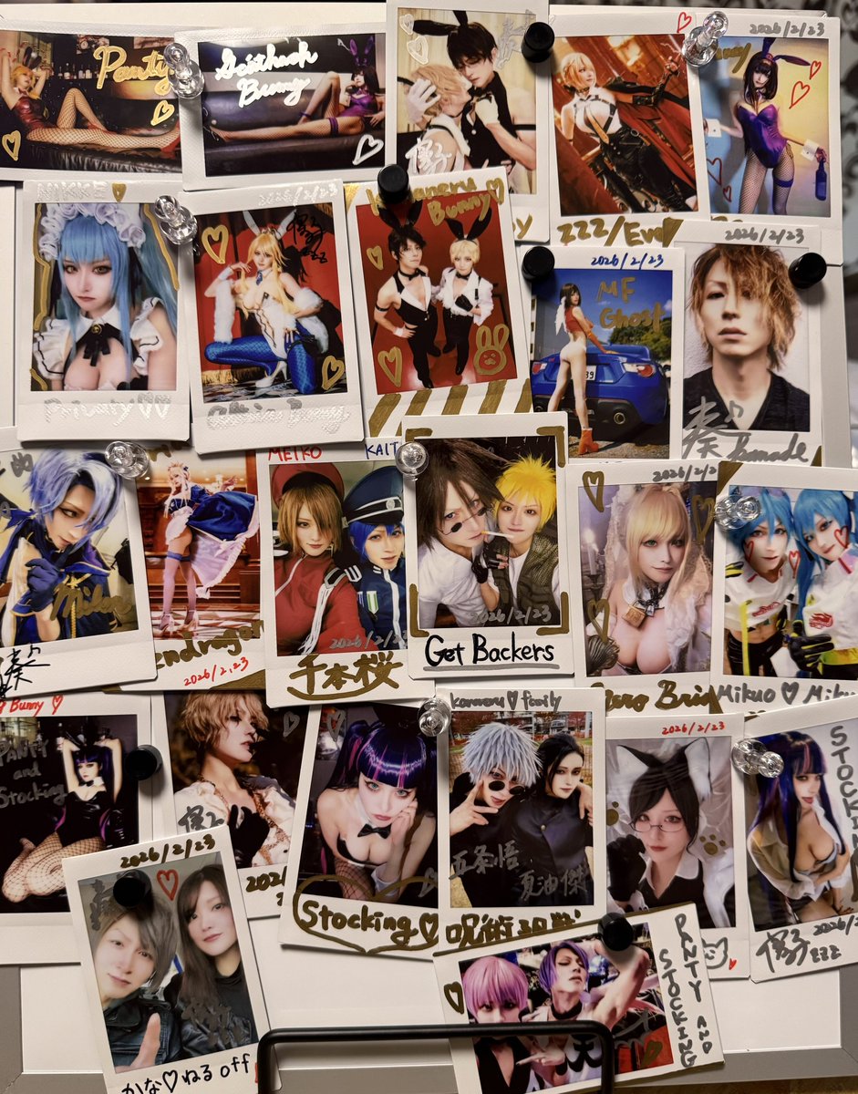 チェキ取り置き、承ります〜！！