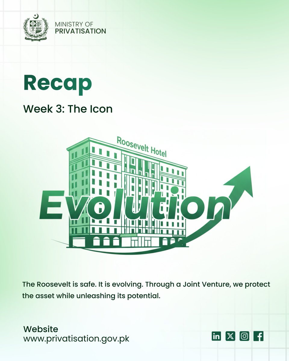 Ministry of Privatisation, Government of Pakistan tweet media