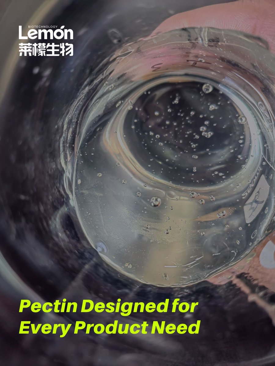 sostrongdevin's tweet image. 🌱 Lemon Bio tailors pectin solutions to real-world application needs, balancing appearance, process stability, and texture to deliver better final products.
#Pectin #FoodApplications #ProductDevelopment #TextureDesign #LemonBio