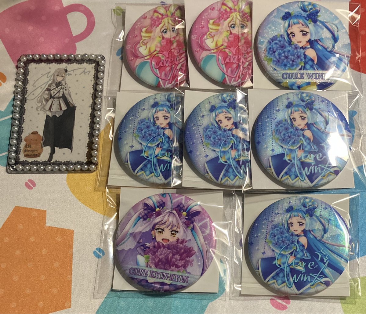 交換 】 キミとアイドル プリキュア 感謝祭 缶バッジ キミプリ 求