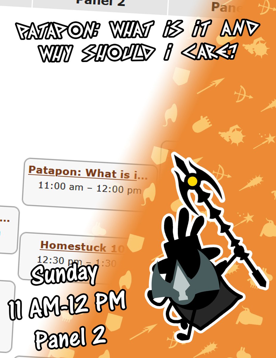 so about this
IT GOT ACCEPTED‼️‼️
see y'all at #gsfc2026! really hyped but also really nervous
#patapon