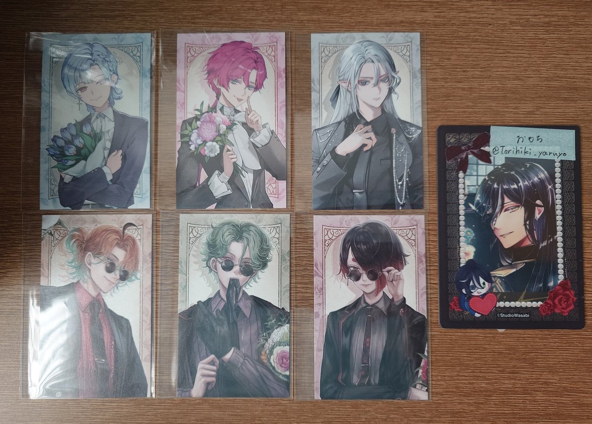 交換 譲渡】あくねこ 悪魔執事と黒い猫 4周年 グリッター キャラバッジ