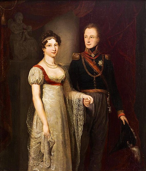corien_glaud's tweet photo. Feest op het Malieveld in 1816 ter ere van de aankomst van de latere koning Willem II en Anna Paulowna, grootvorstin van Rusland, na hun huwelijk in Sint Petersburg op 21 februari 1816.

Ets H.P. Oosterhuis, collectie Haags Gemeentearchief; Jan Willem Pieneman Stadsmuseum Tilburg https://t.co/SNaAHPp8ZI