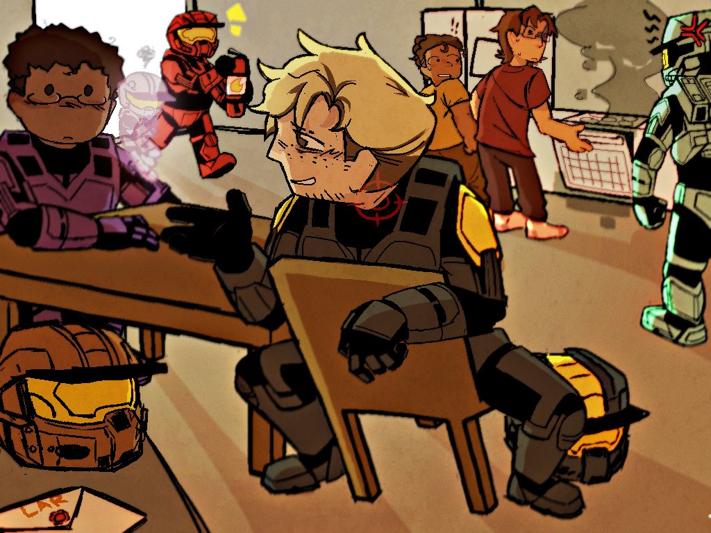 i posted this on tumblr but not here, you can find me there @ lar213!

too many characters to tag
#rvb #RedvsBlue