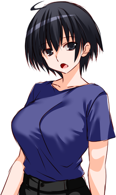 ボーイッシュな幼馴染
勝手に部屋に上がり込んで漫画読んでるやつ 