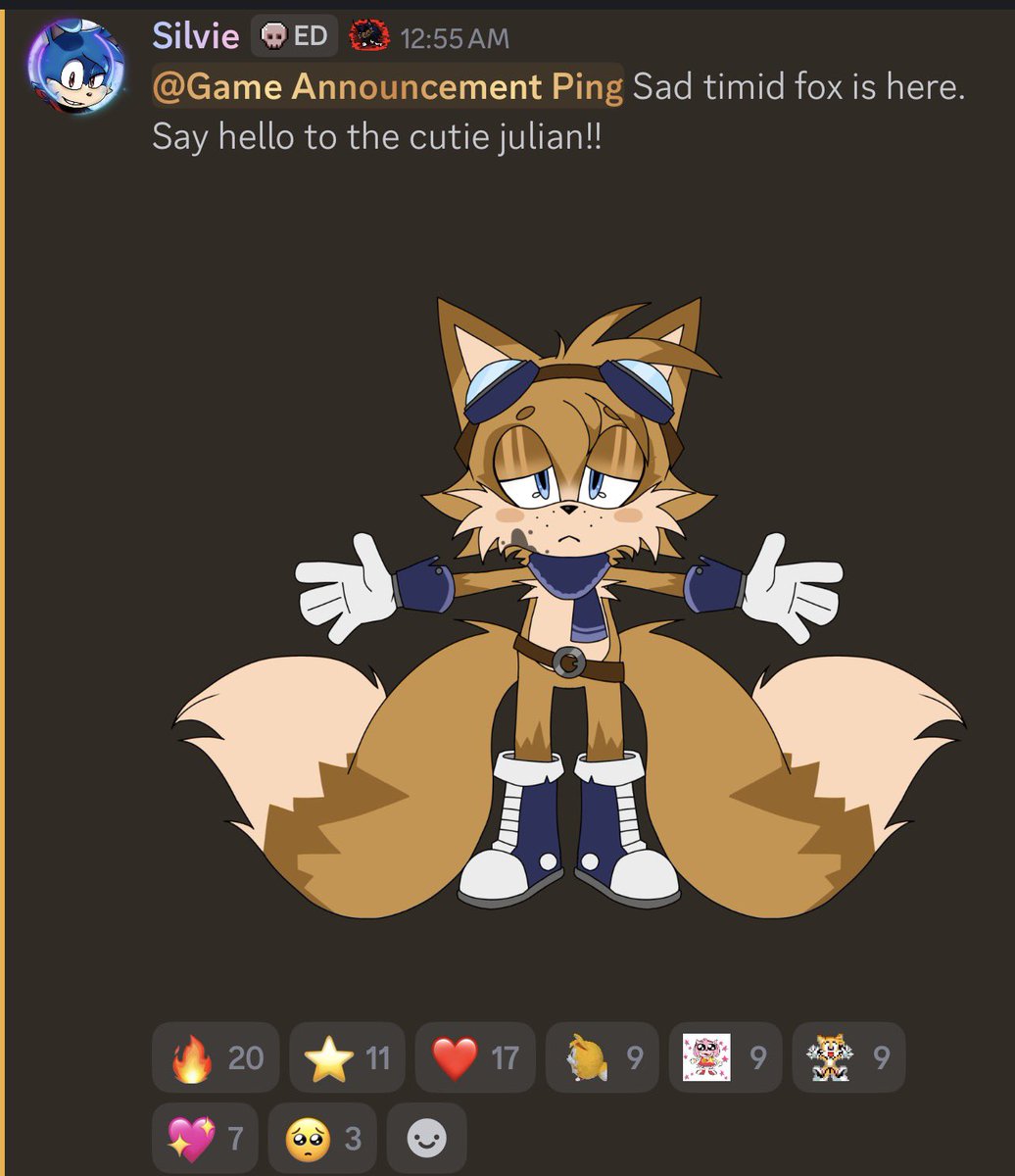 ExecutableNEWS's tweet photo. Julian(Tails)’s design for Executable Disruption! 
(design by cherry) #outcomememories #Executabledisruption #glaghorsesimulator50billion #execommunity https://t.co/R5qAaSkm7w