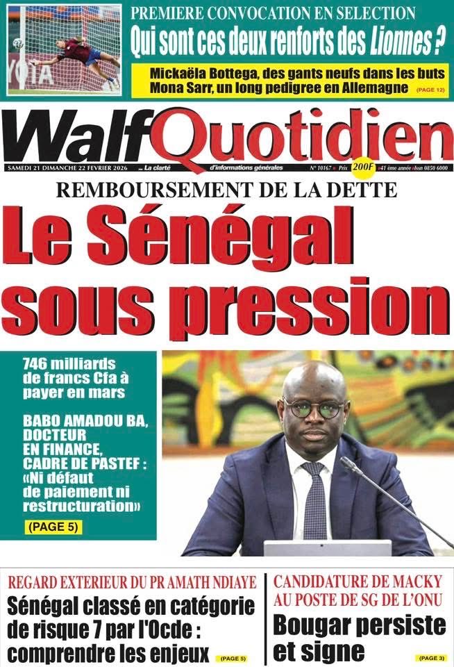 Mo_Njaay's tweet photo. #Dakar,#EnquêteSn,#WalfQuotidien,#LeQuotidienSn,#SourceA https://t.co/pPYxAwnDWI