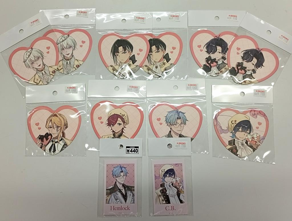 ラブライブ! μ’s ハードボードコースターセット　K-BOOKSブース特典 入荷情報】 『Toxic-a-Holic』 Fan Party Vol.2 ◇チェキ風カード