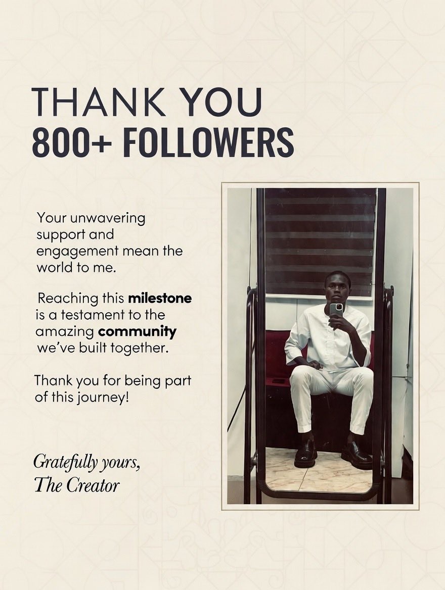 I want to sincerely thank y’all for your support, engagement and even encouragement.
Even when Elon locked my account you lots stood by me and I’ll never forget that 

Cheers 🥂 to more growth🚀🚀🚀