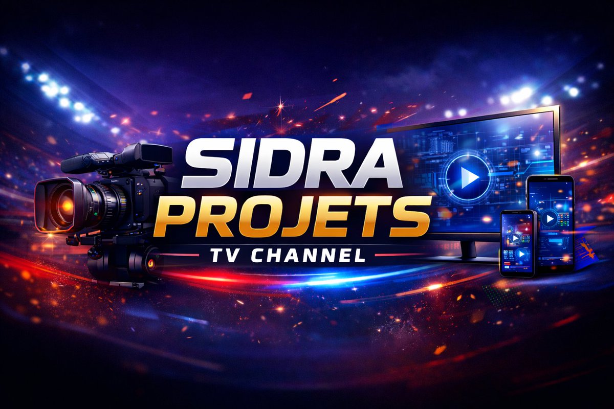fiacre55373's tweet photo. 🔥 Welcome to SIDRA PROJETS TV CHANNEL 🎥📺
Where vision meets action.
Bringing you powerful content, real stories, exclusive insights &amp; creative projects that inspire the future.
https://t.co/RvYnGbFdjZ
#SidraProjetsTV #MediaInnovation #CreativeProjects #Crypto #SidraDEX https://t.co/bXCCoKAkq0