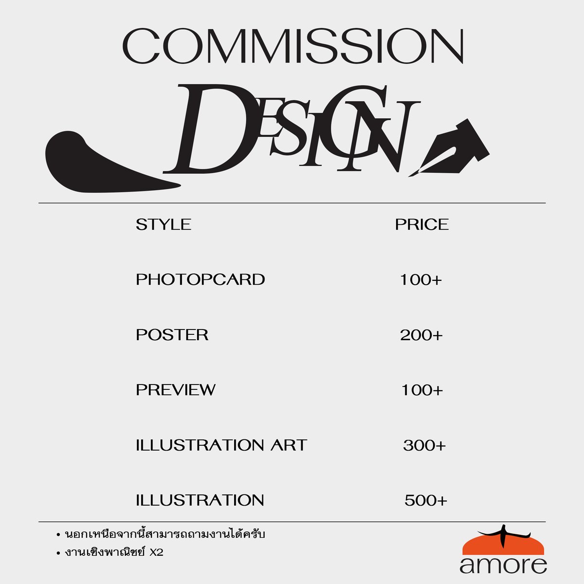 amore commissionð
(open cms) tweet media