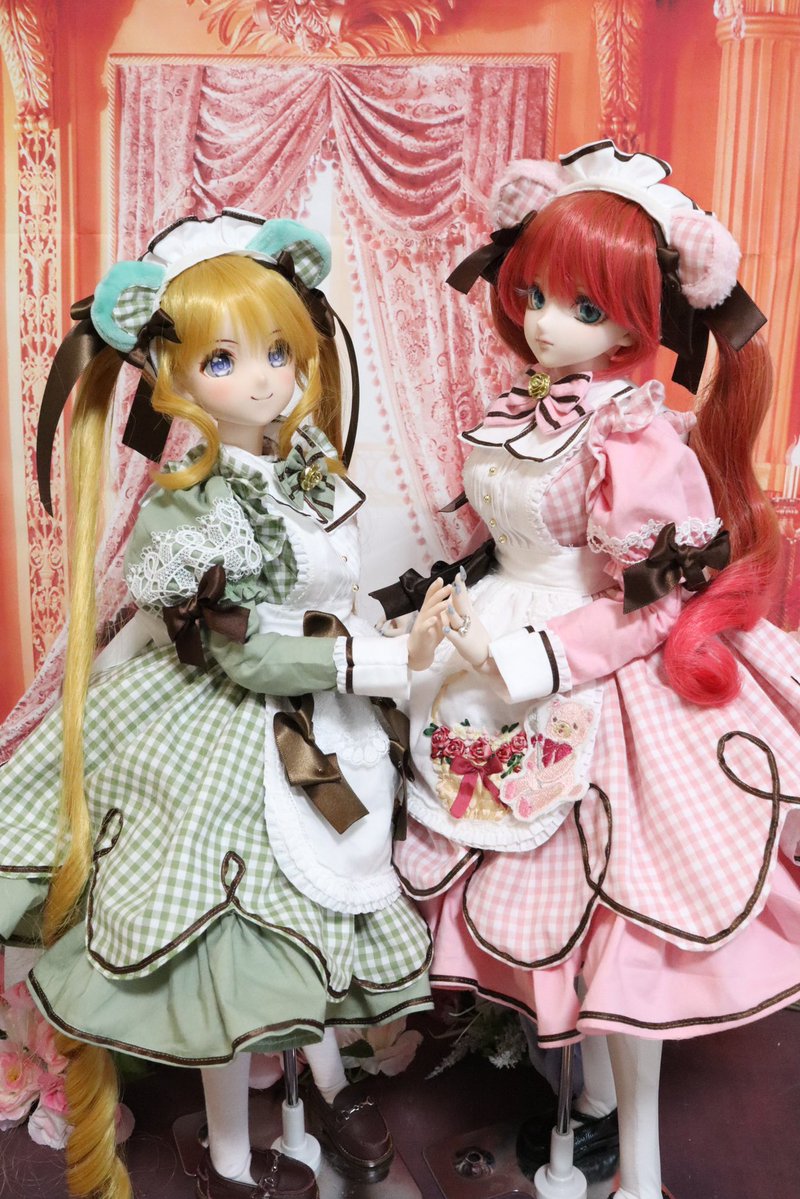 モデルさん取り替えっ子バージョン✨ 雰囲気が変わりますねゎ‹ゎ‹（๑